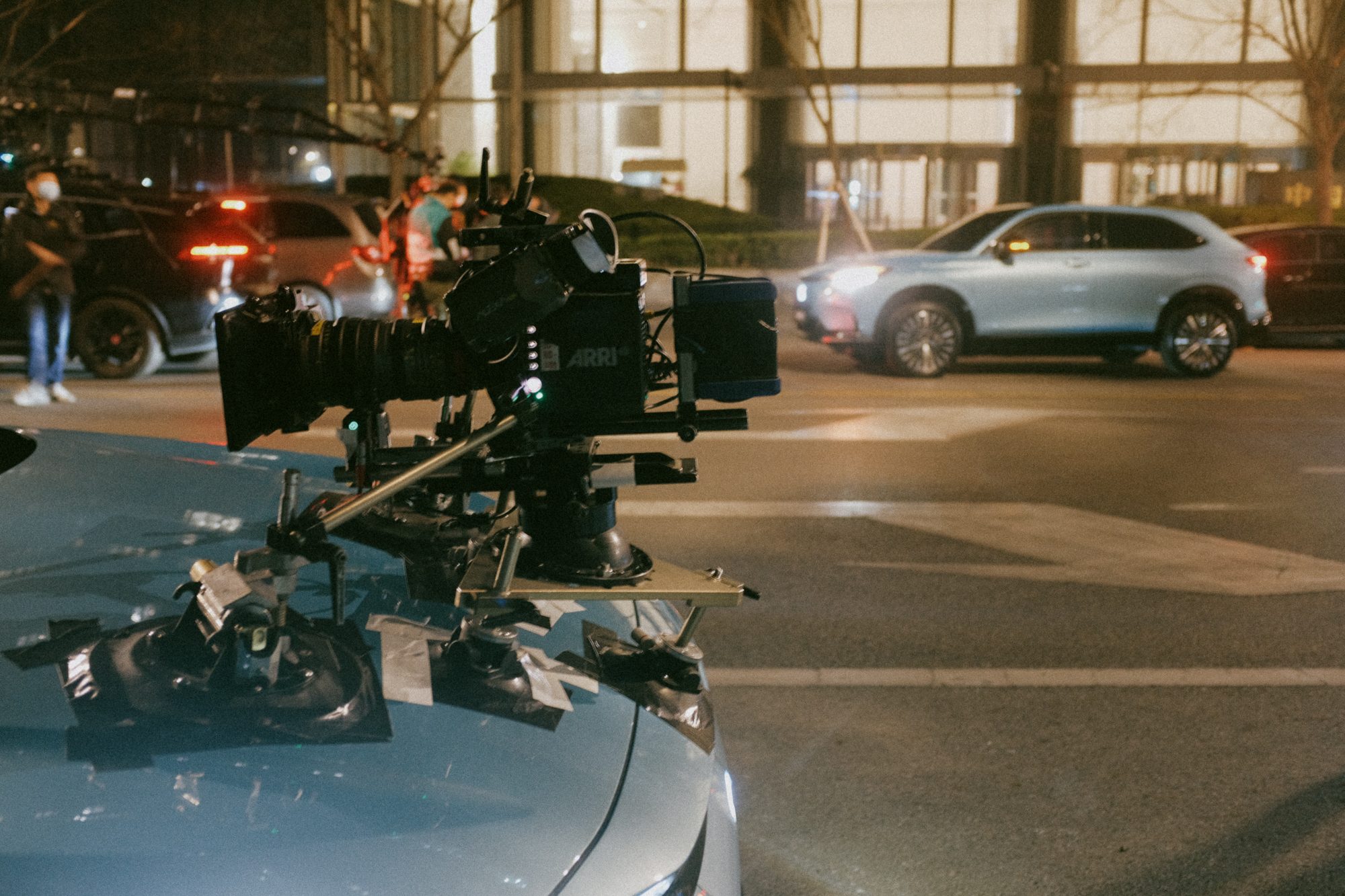 Behind the scenes